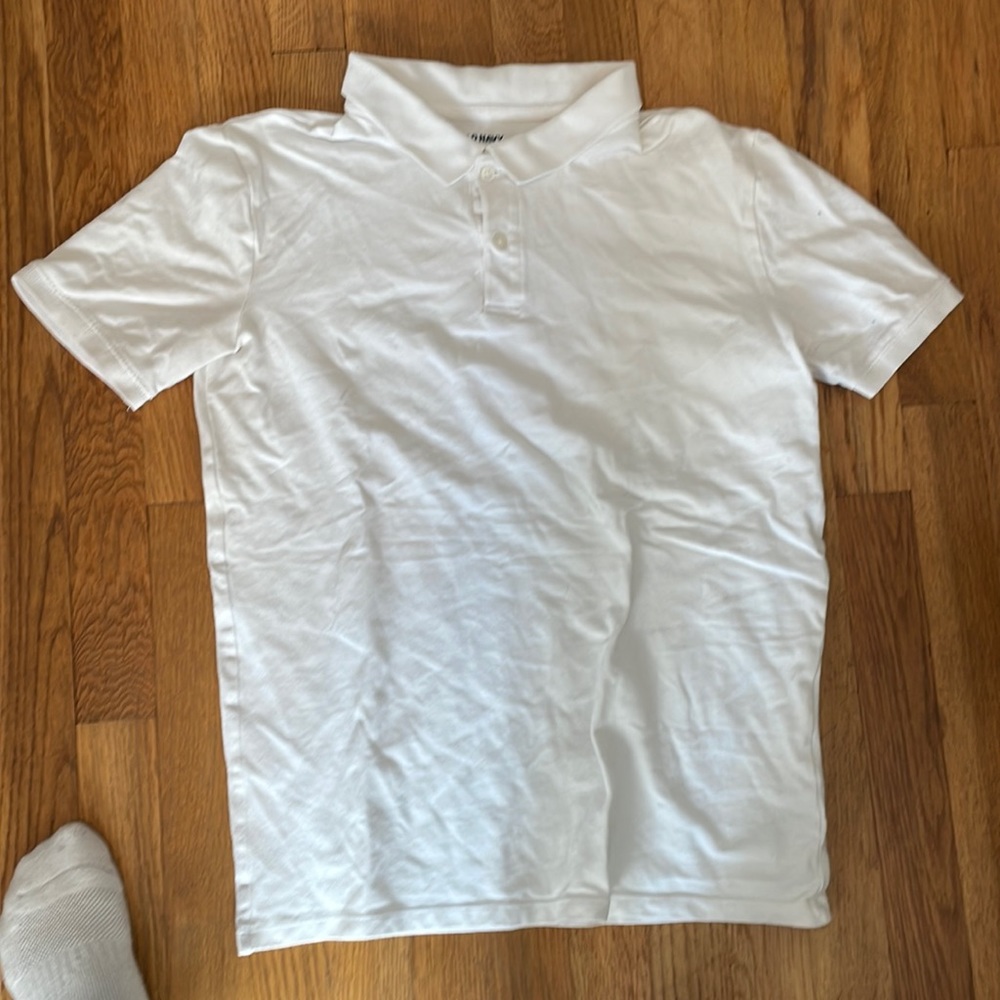 Old Navy Kids XXL (18) White Polo - New